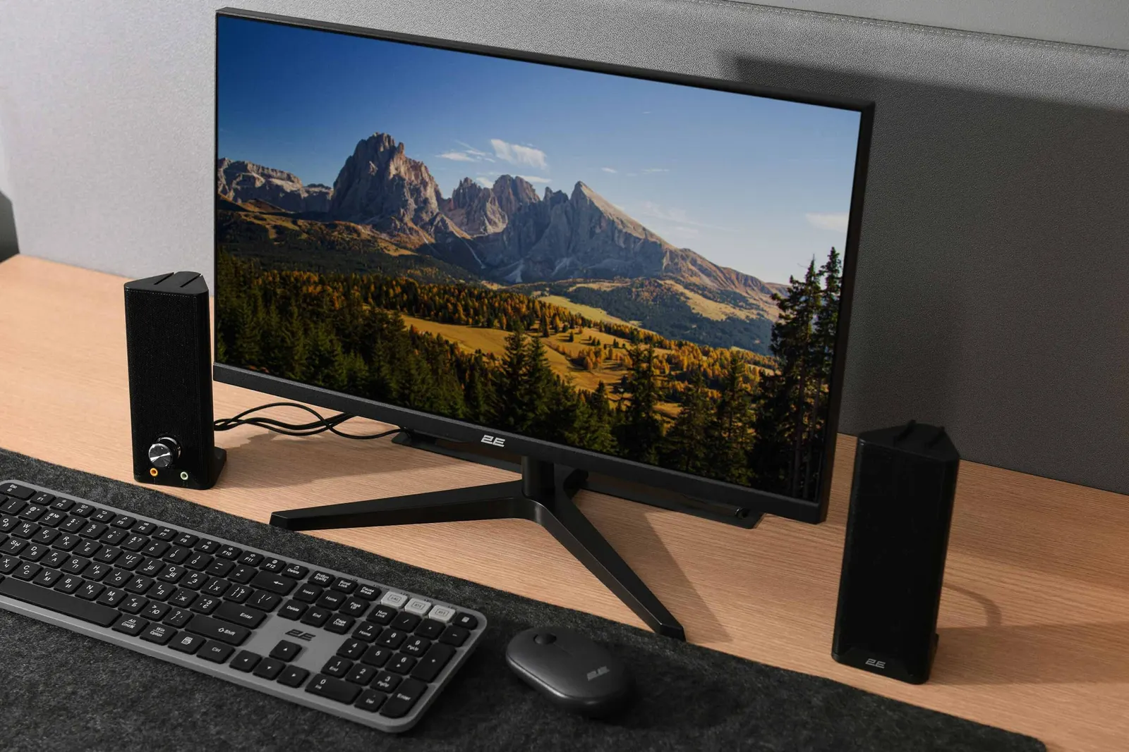 დინამიკი 2E Personal Computer Speaker PCS203, 2.0, USB, Metal Black
