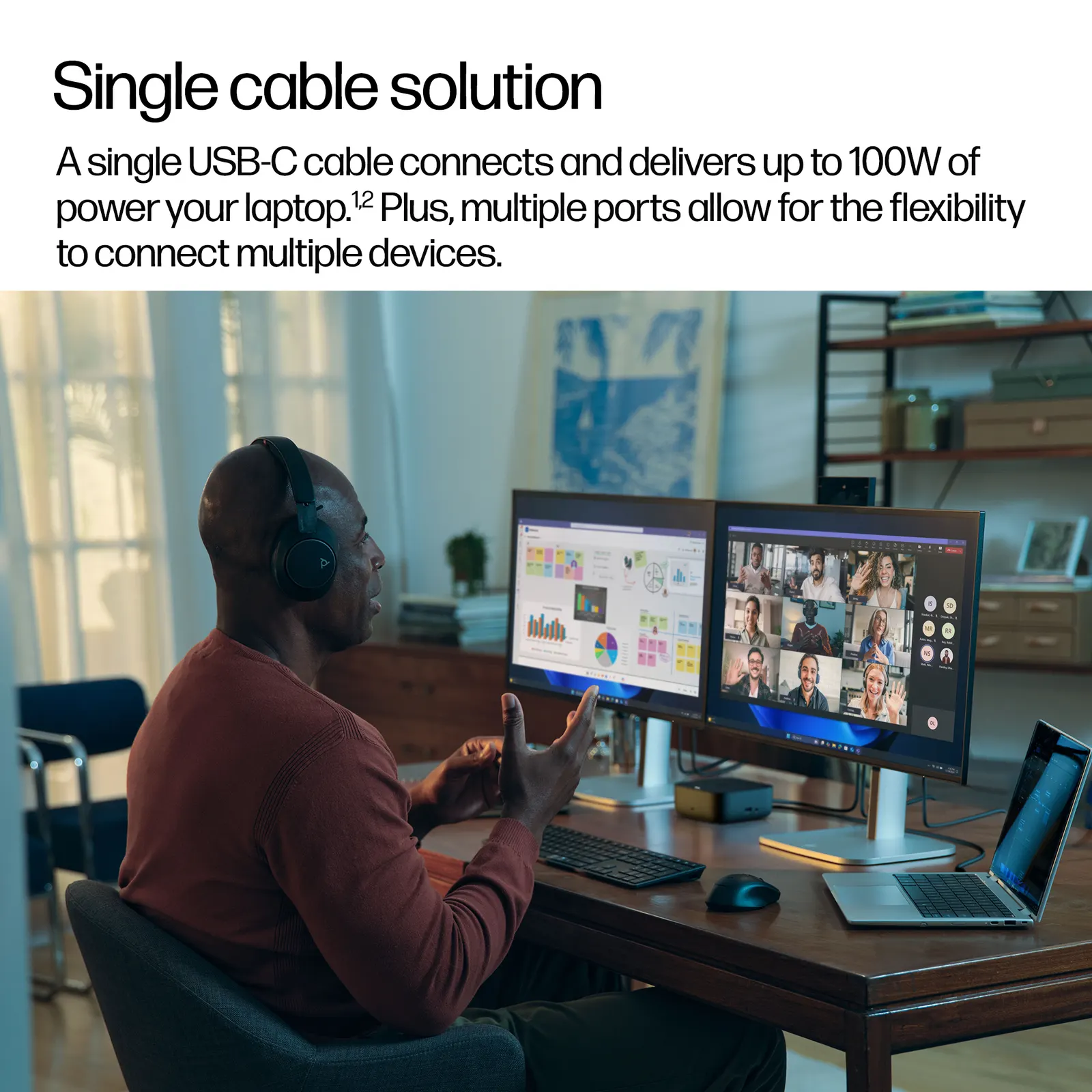 HP USB-C 100W G6 Dock Color Box EURO
