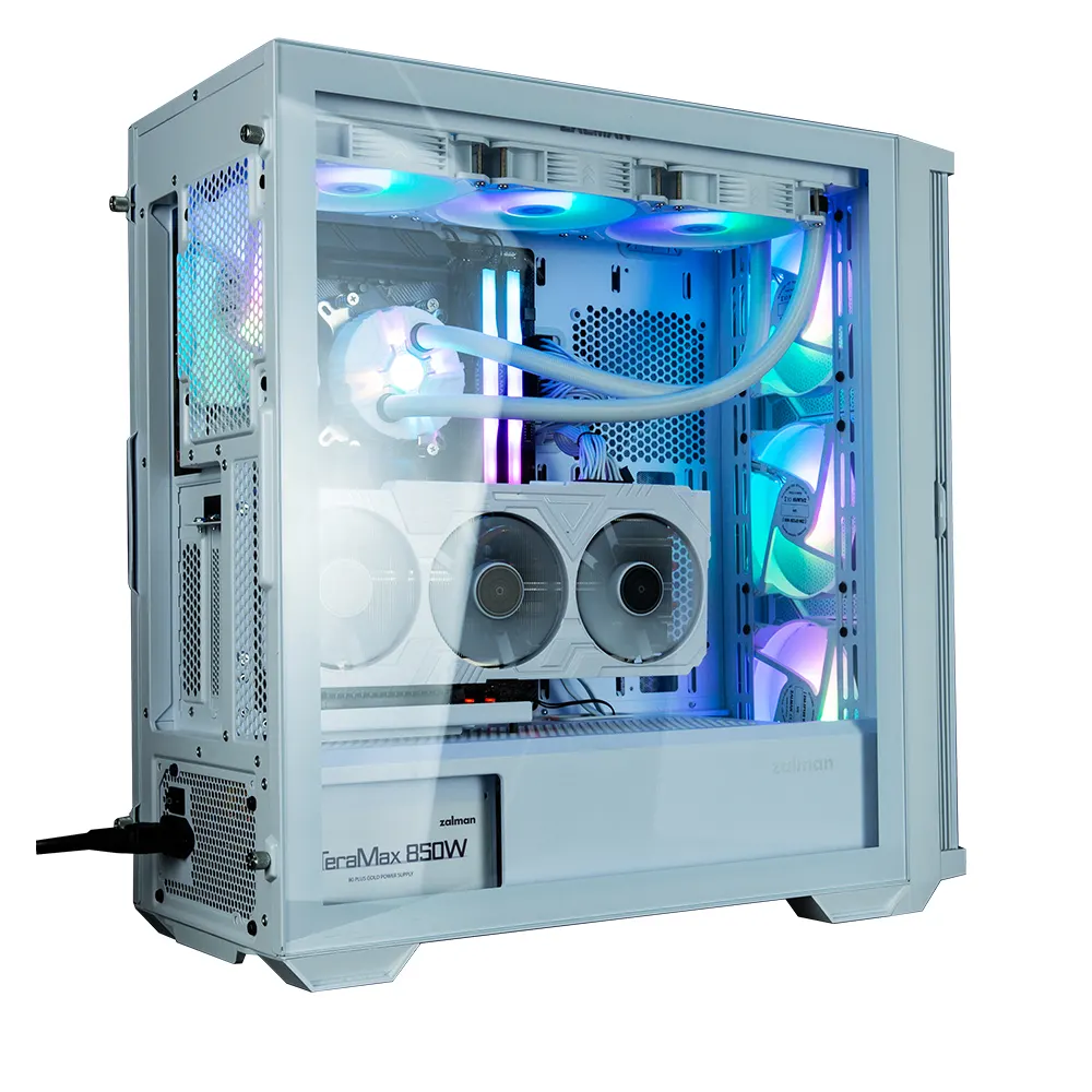 ქეისი Zalman Z10 DUO ATX Mid Tower White