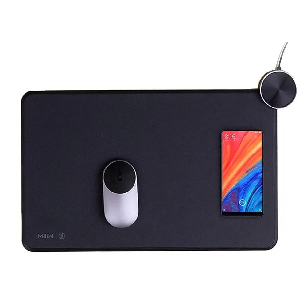 Xiaomi MIIIW G04 Smart Mouse Pad Qi Standard Support 2S, Wireless Charging, RGB, Black