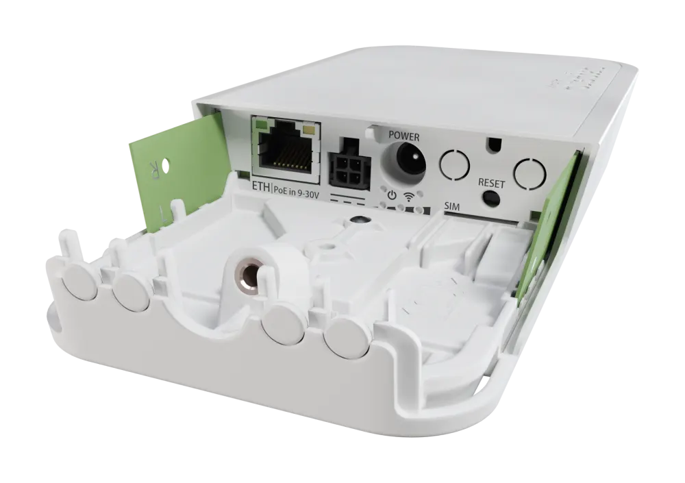 LTE როუტერი - wAP LTE kit, WiFi, Ethernet, IP54, MikroTik wAPR-2nD&EC200A-EU