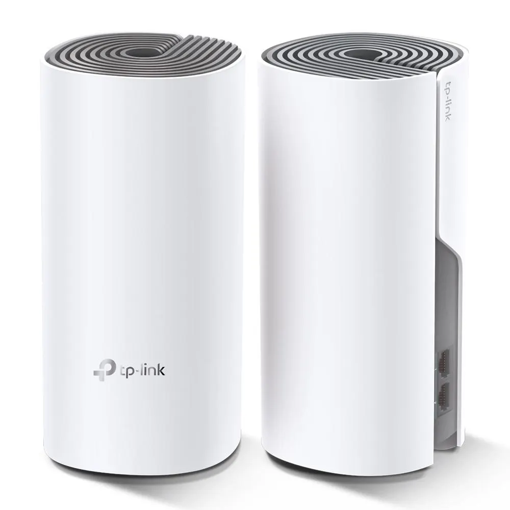 TP-Link, Deco E4(2-pack), AC1200 Whole Home Mesh Wi-Fi System