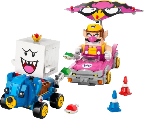 LEGO Super Mario Mario Kart – Wario ta King Boo 72038