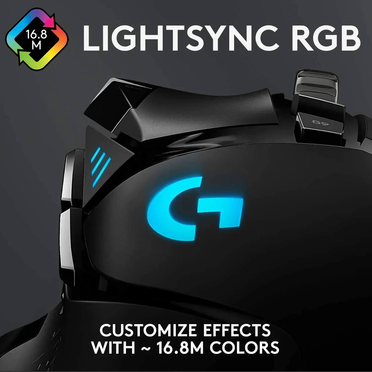 logitech, G502 HERO, (RGB) Mouse Black