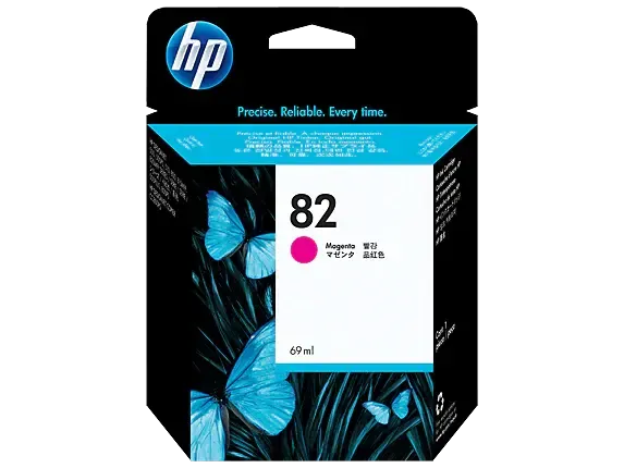 HP 82, Magenta DesignJet Ink Cartridge C4912A