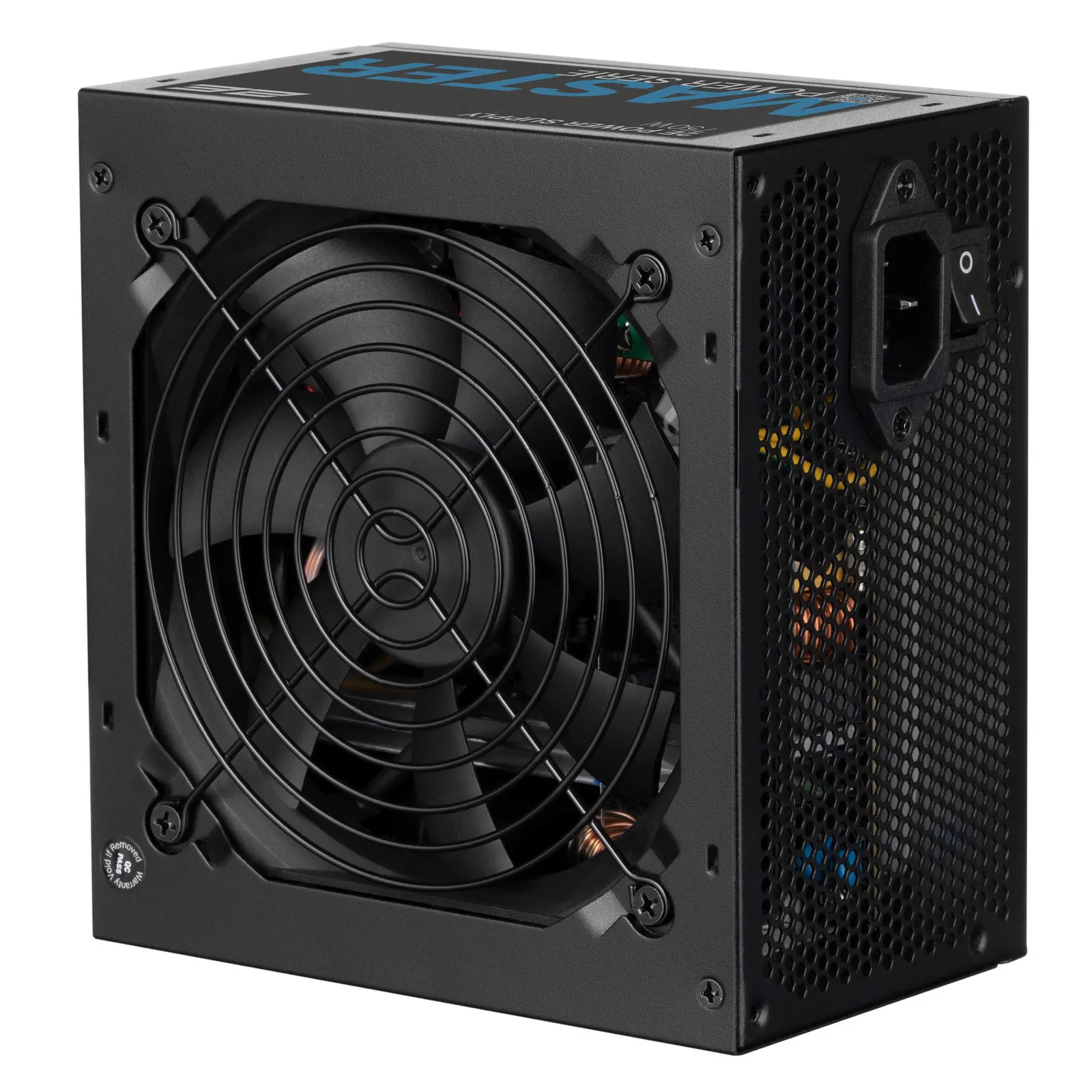 2E PSU MASTER POWER (750W), >80%, 80+ White, 120mm, 1xMB 24pin(20+4), 1xCPU 8pin(4+4), 3xMolex, 5xSATA, 4xPCIe 8pin(6+2)