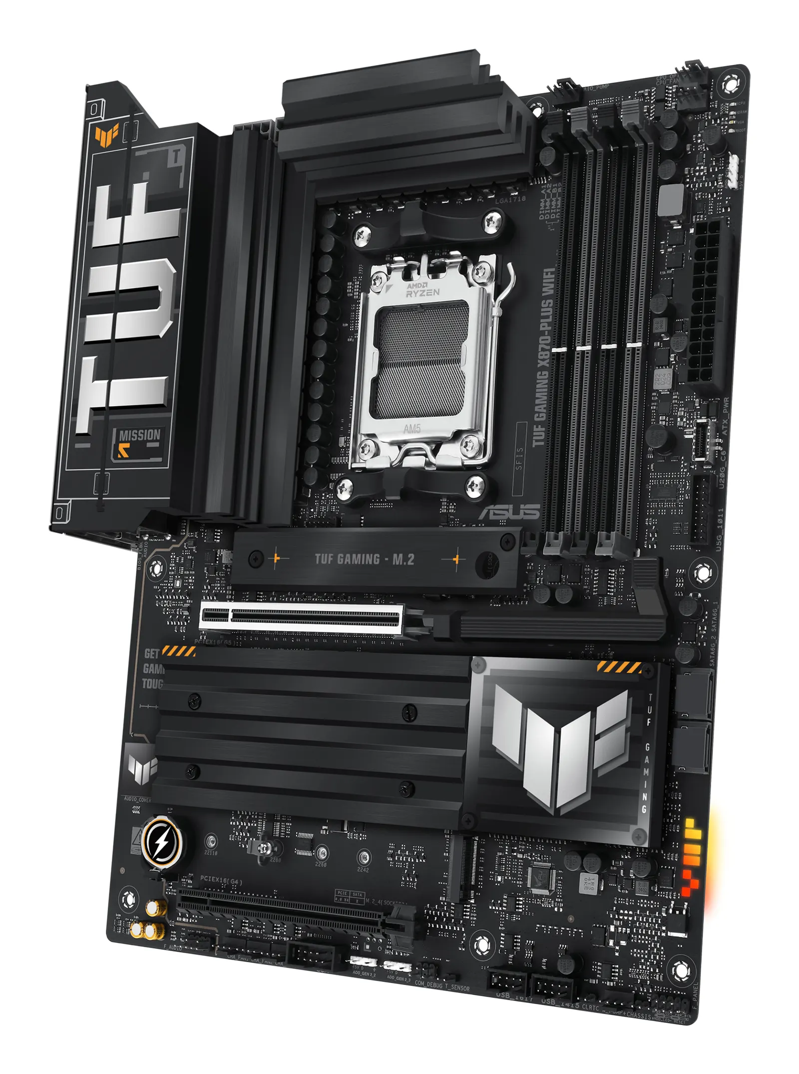 დედაპლატა ASUS Motherboard TUF GAMING X870-PLUS WIFI sAM5 X870 4xDDR5 M.2 HDMI WiFi BT ATX