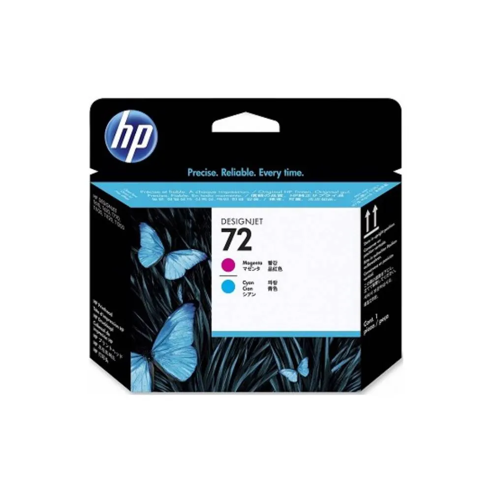C9383A HP 72 original Magenta & Cyan Printhead