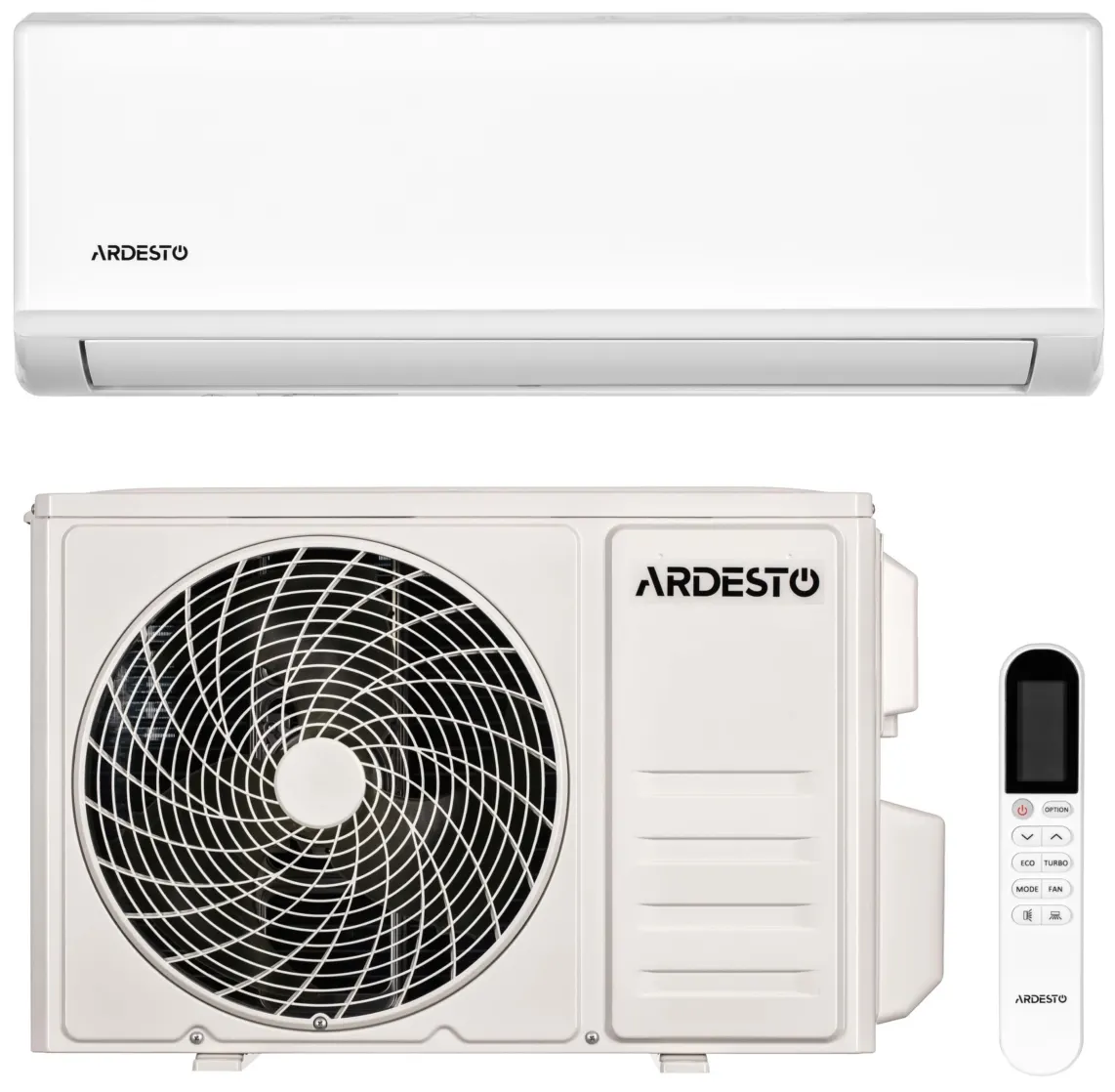 კონდიციონერი Air Conditioner ARDESTO CoolAirLite 35m2 on/off 12000BTU 3.5kW A/A -7°C R32 white