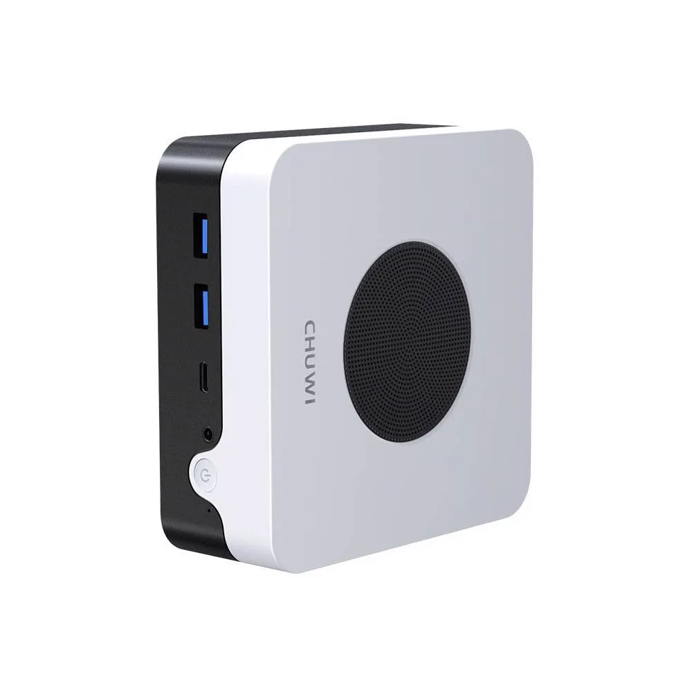 Mini PC Chuwi LarKBox X, i3-1220P, 8GB, 256GB SSD, Integrated, W11H, Black/White