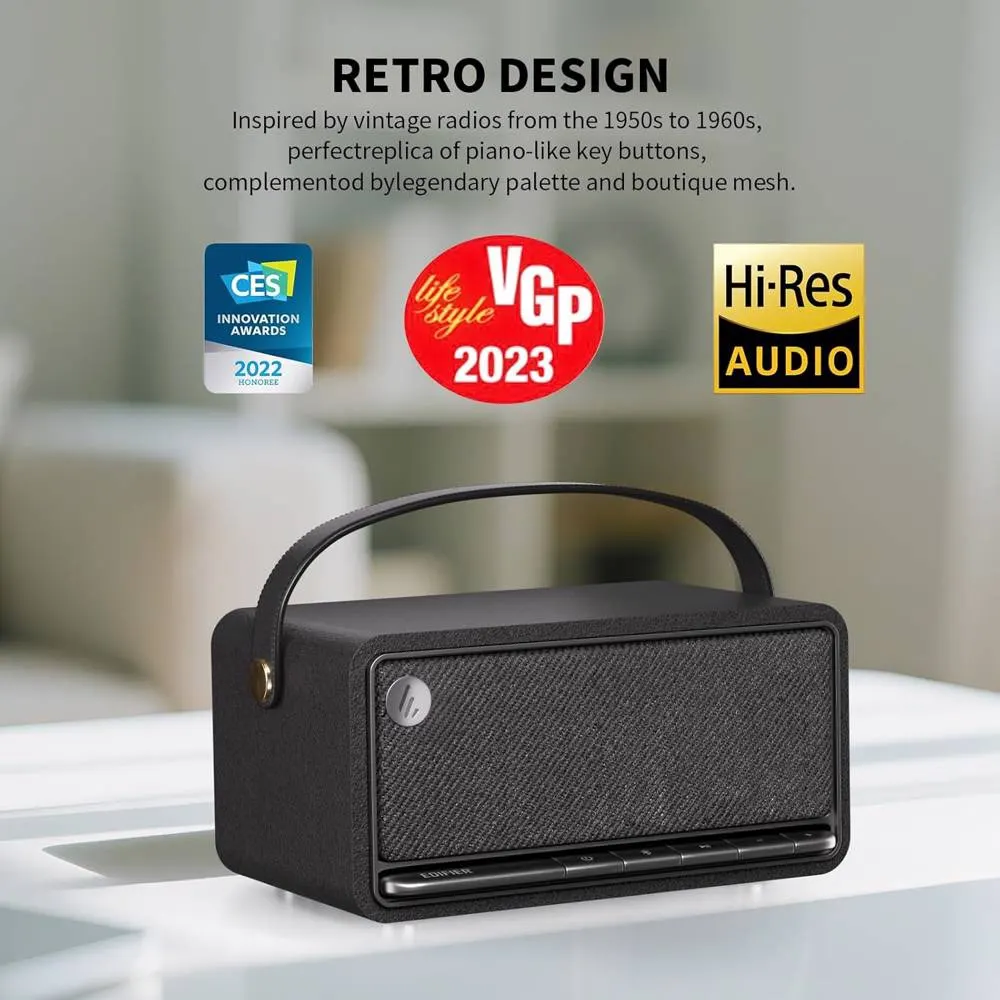 დინამიკი Edifier MP330, 40W, Bluetooth, USB-C, microSD, Speaker, Black