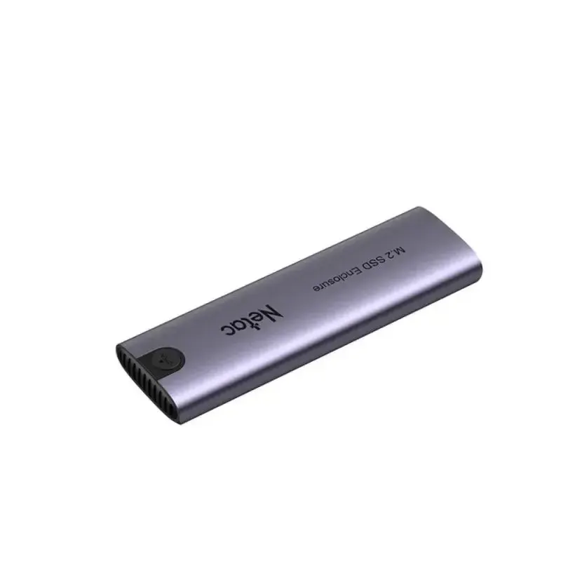 NT07WH51-32CA, NETAC, M.2 NVMe/SATA SSD Case, USB3.1 Gen2 10Gb/s M-Key NVMe & SATA, A to C cable