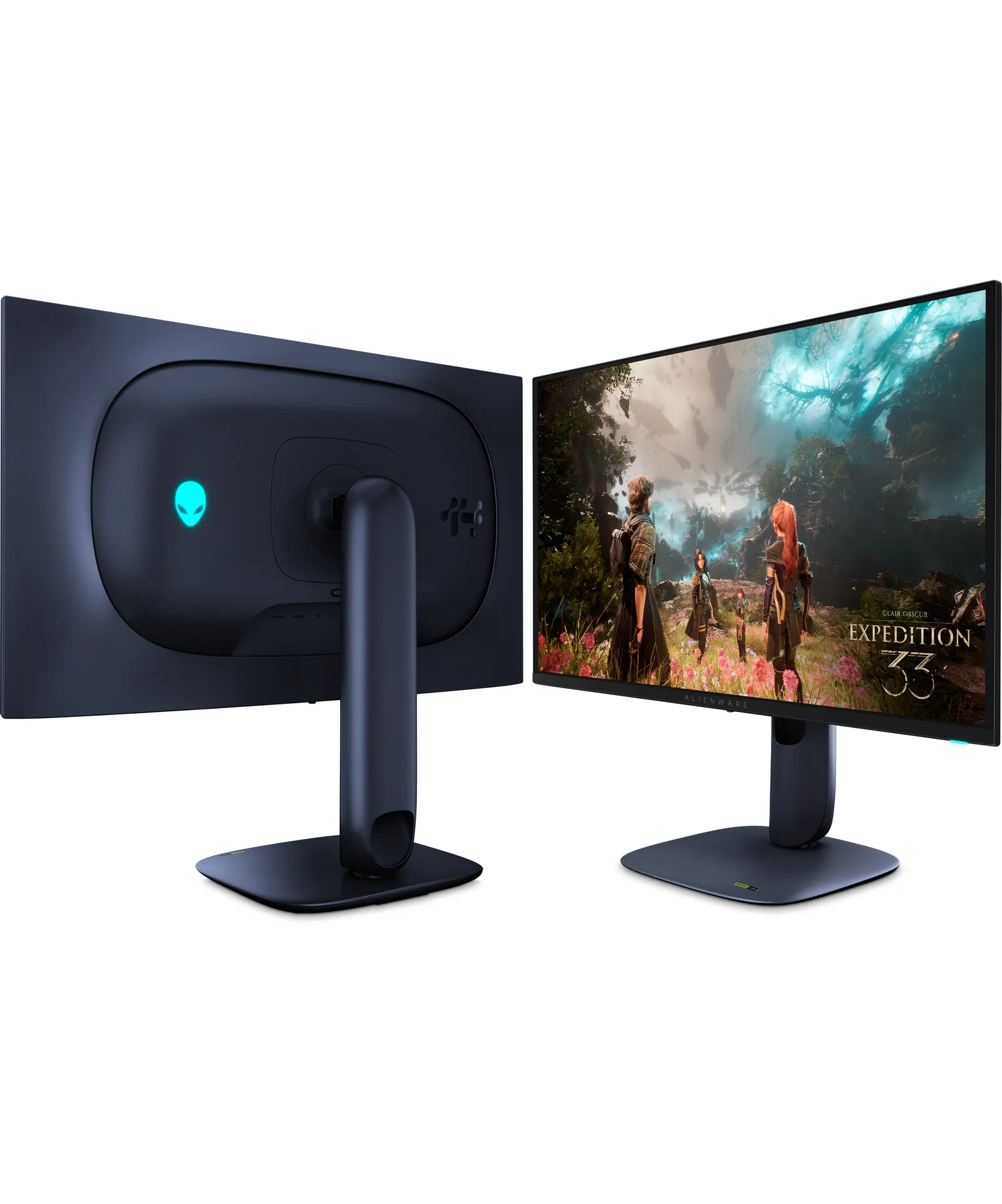 მონიტორი Alienware 27 4K QD-OLED Gaming Monitor - AW2725Q/UHD 3840 x 2160/16:9/178/178/0,03 ms/1000 cd/m/1,500,000:1/2 x HDMI 2.0/DP 1.4/4x USB/USB-C/3Yr w