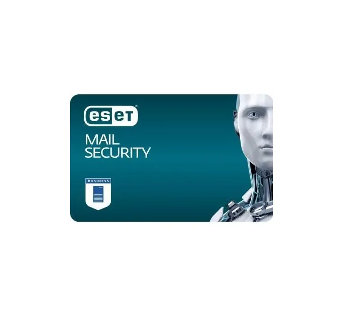 პროგრამული უზრუნველყოფა ESET Mail Security (B5). For 1 year. For protection 5 objects.