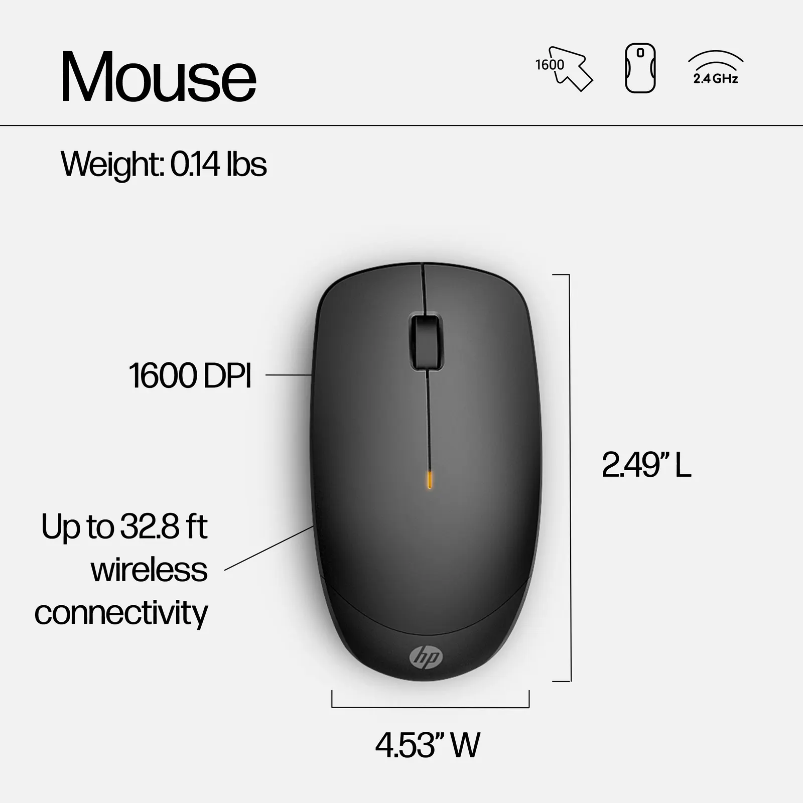 HP 230 Wireless Mouse and Keyboard Combo RUSS