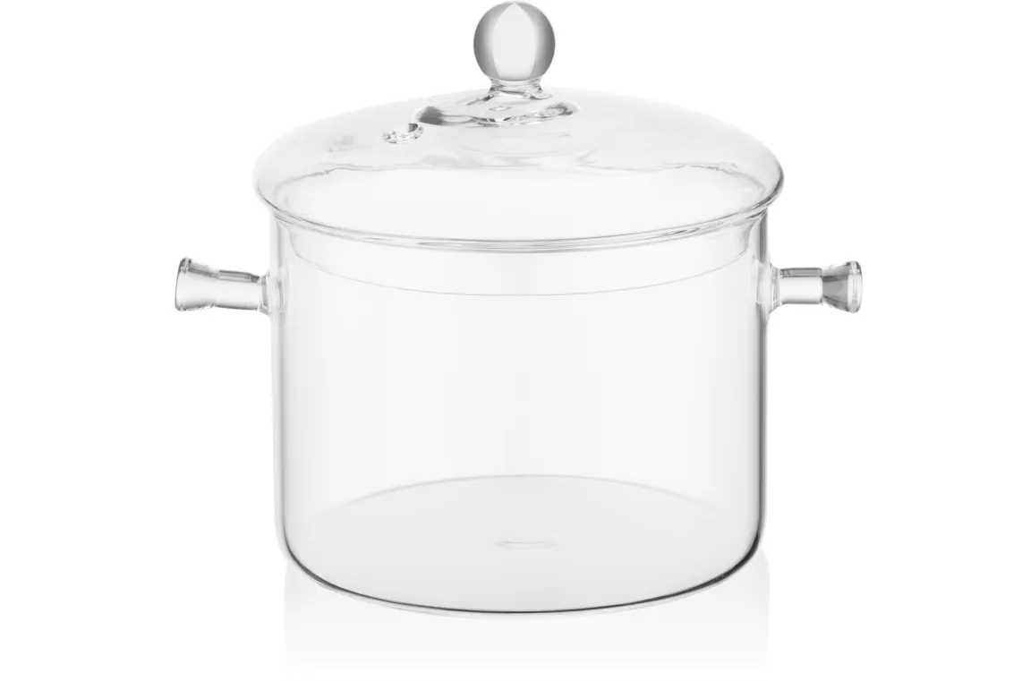 ქვაბი Ardesto Casserole Black Mars, 2l, borosilicate glass