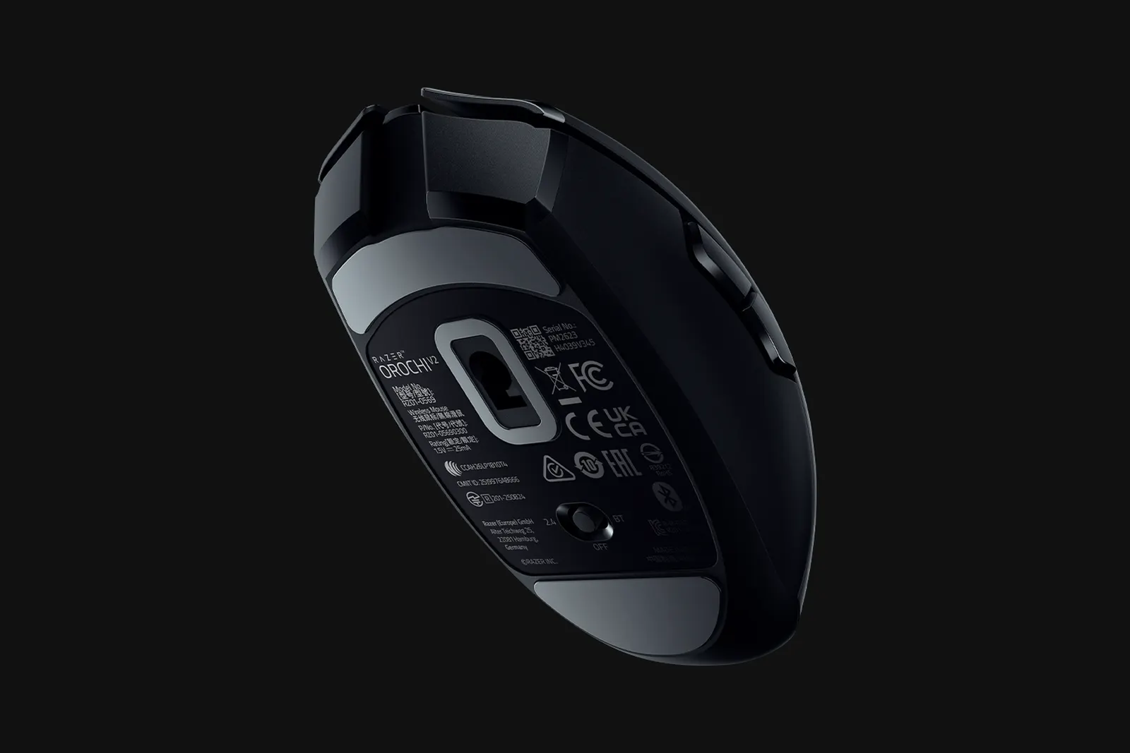 მაუსი Razer Mouse Orochi V2 (2026), WL, black