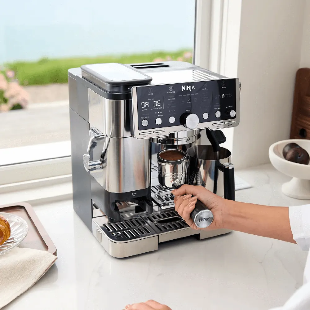 ყავის აპარატი Ninja ES701EU Luxe Café Pro Series, 1650W, 2L, Coffee Machine, Black/Stainless Steel