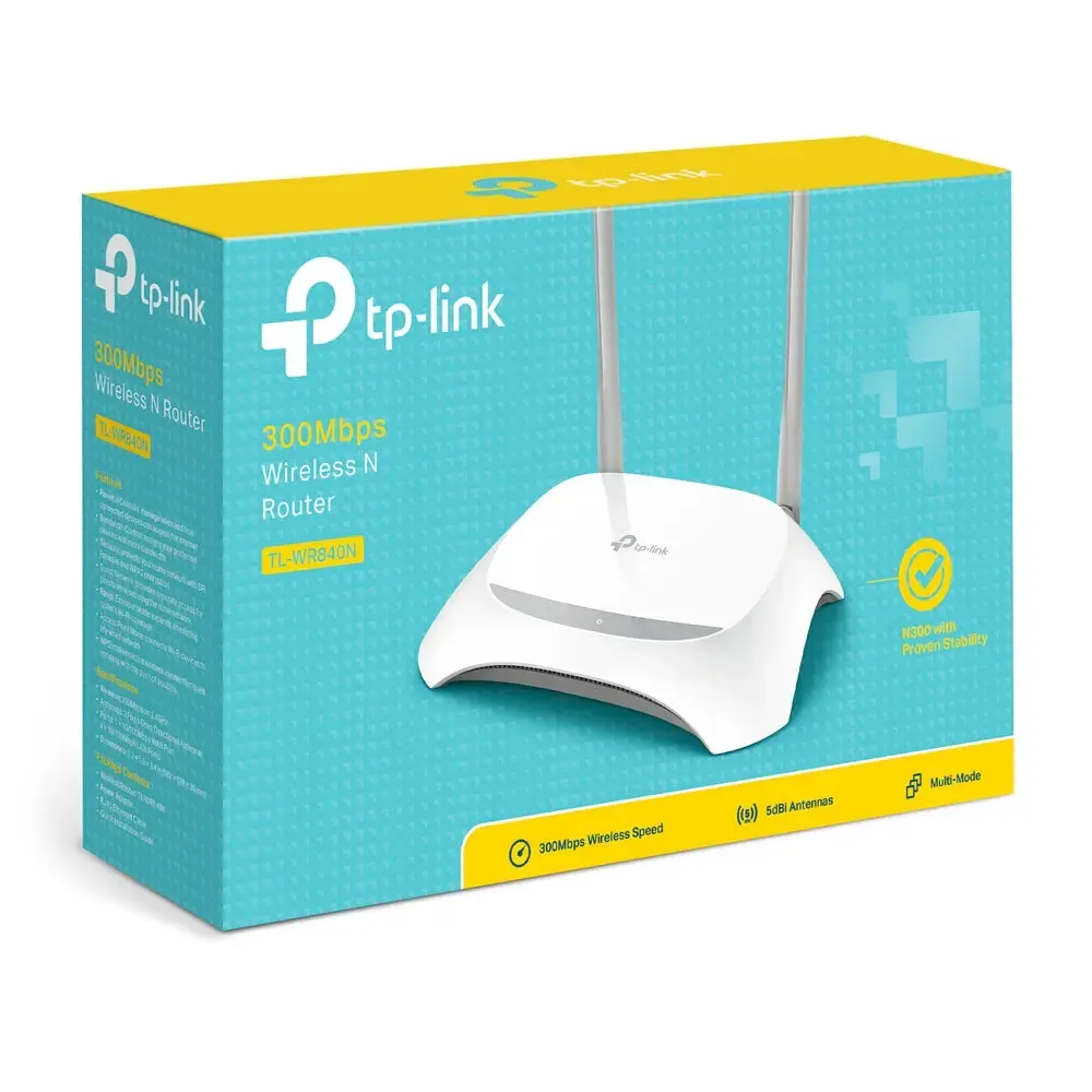 TP-Link, TL-WR840N 300Mbps Wireless N Router