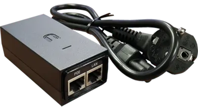 50V PoE ადაპტერი, 60W, GbE, Ubiquiti POE-50-60W