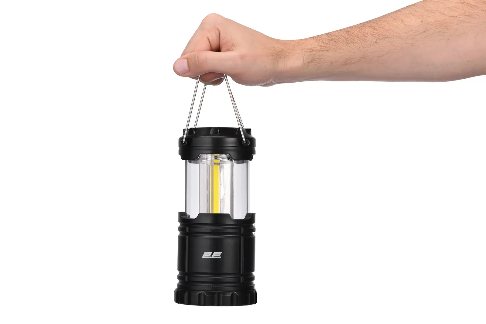ფანარი 2E Camping lantern on batteries PLBL3AAF AAx3 200lm 3W folding 1 lighting mode 0.23kg