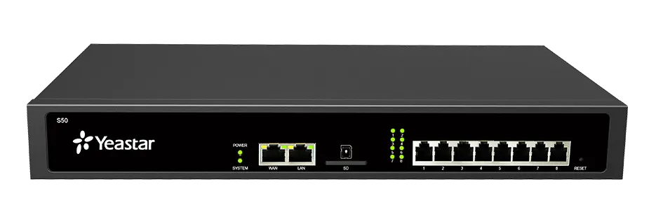 VoIP - სატელეფონო სადგური S50, Yeastar