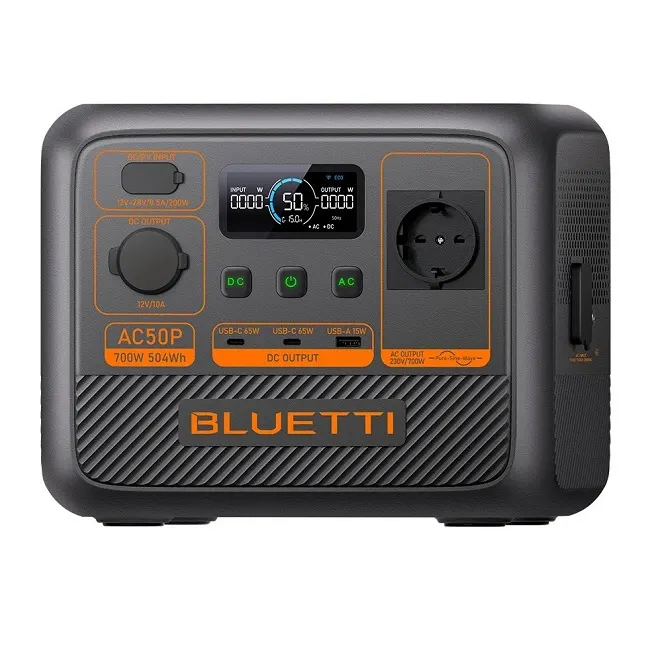 პორტატული კვების სადგური Bluetti AC50P Portable Power Station | 700W 504Wh