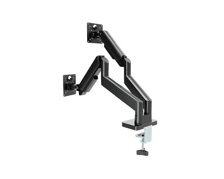 მონიტორის საკიდი Gembird MA-DA2-06 Desk mounted adjustable double monitor arm 17"-32" black