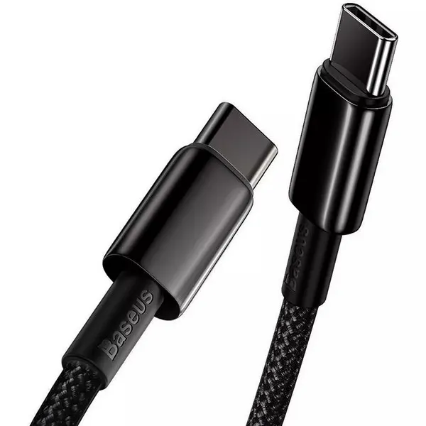 Baseus Tungsten USB-C to USB-C 1m Black