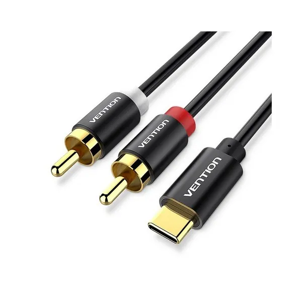 აუდიო კაბელი VENTION USB Type-C to 2RCA Cable 0.5M