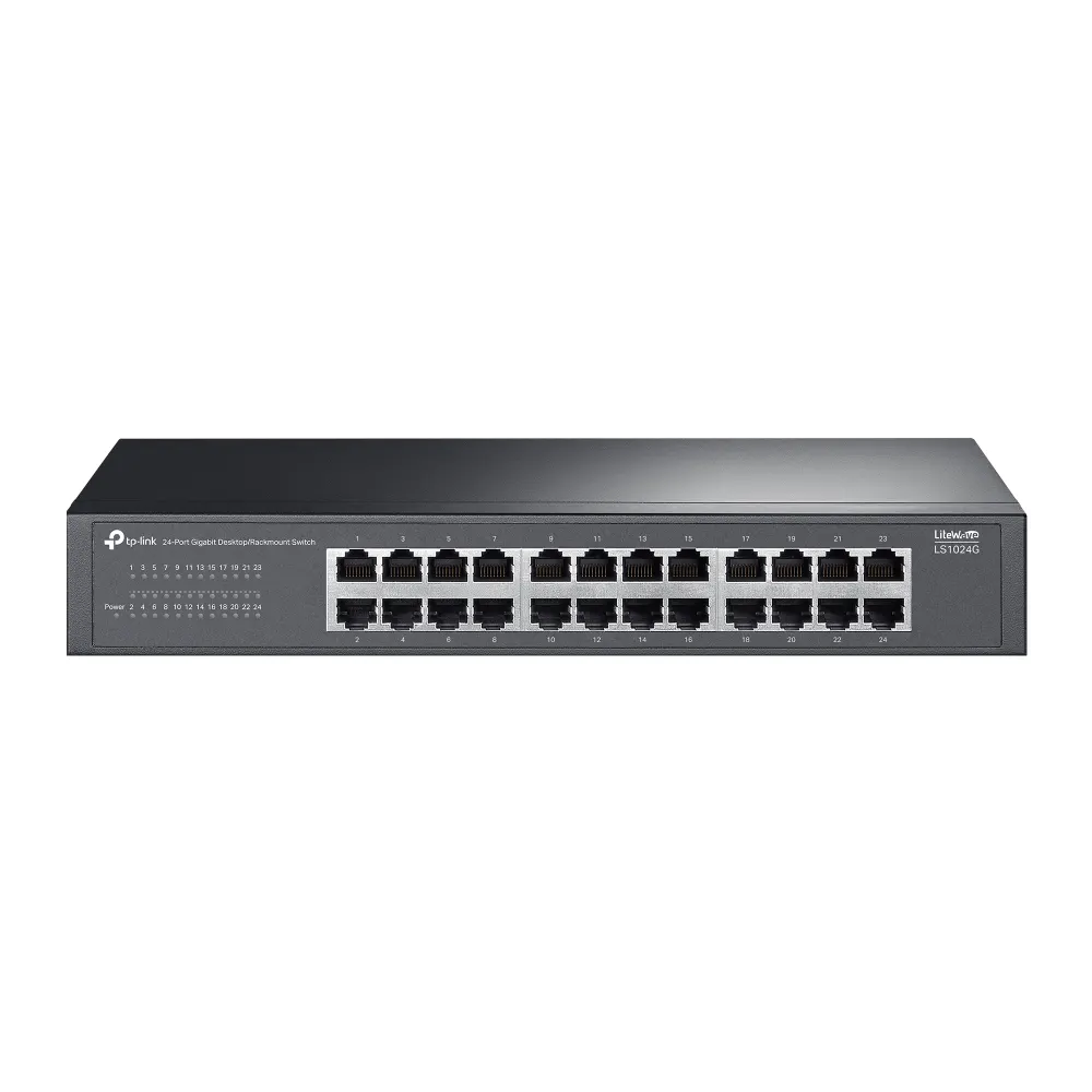 სვიჩი TP-Link, LS1024G, 24-Port Gigabit Desktop/Rackmount Switch