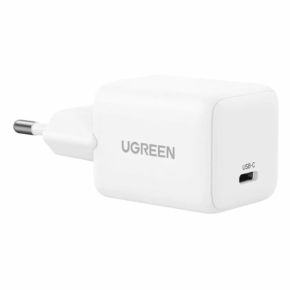 მობილურის დამტენი UGREEN X512 (55554), 20W, Type-C GaN Fast Charger, White