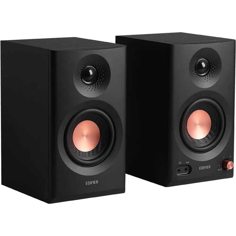 დინამიკი Edifier MR3, 36W, TRS, RCA, AUX, Bluetooth, Powered Studio Monitor Speakers, Black