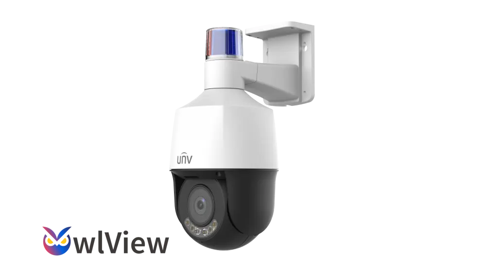 IP კამერა - 4მპ, Dome, PTZ, 5x, SD, Mic, IR40, Tri-Guard,  Wise-ISP, Uniview IPC6324LWH-AX5C-VG2