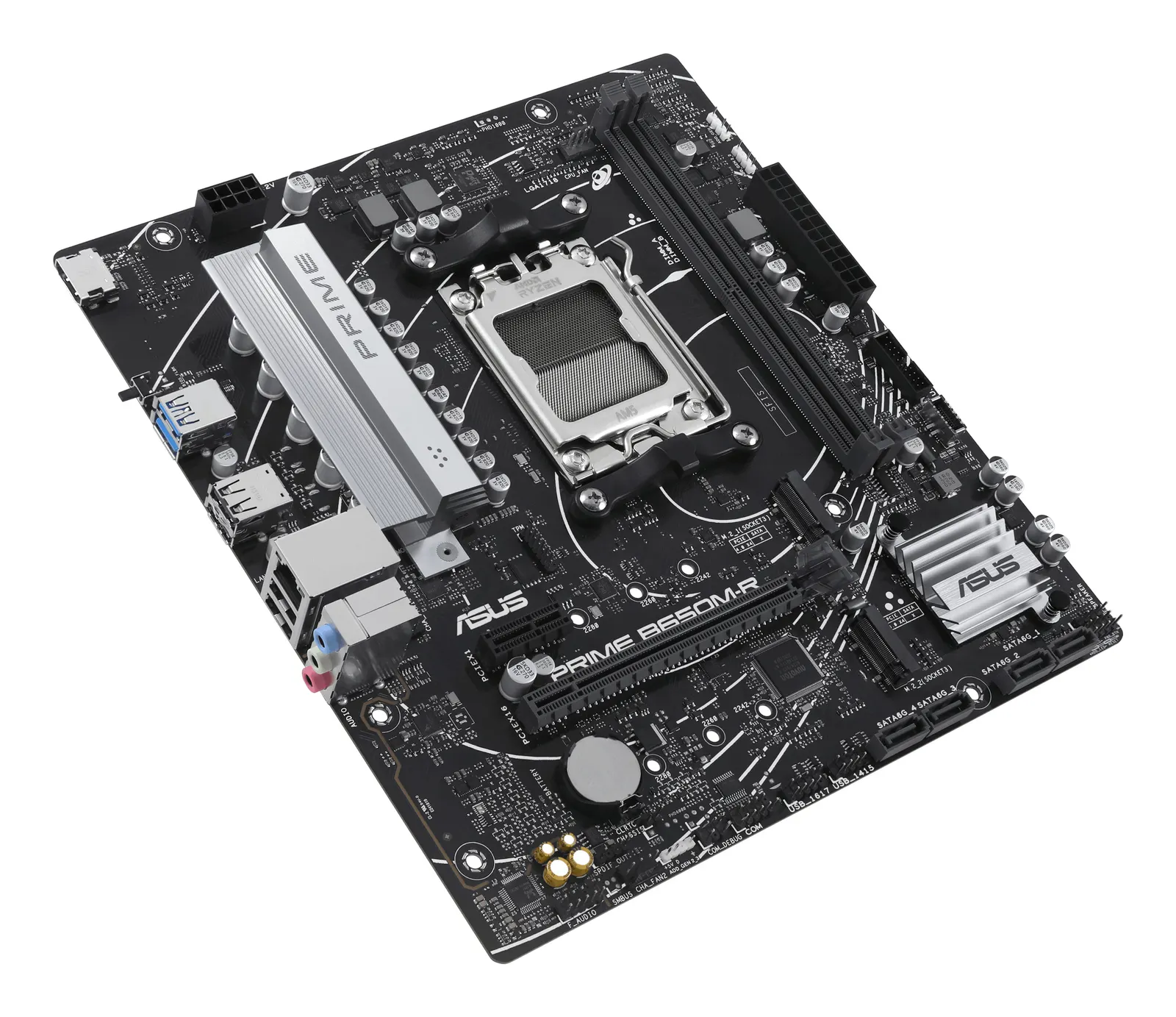 დედაპლატა ASUS Motherboard PRIME B650M-R sAM5 B650 2xDDR5 M.2 HDMI mATX
