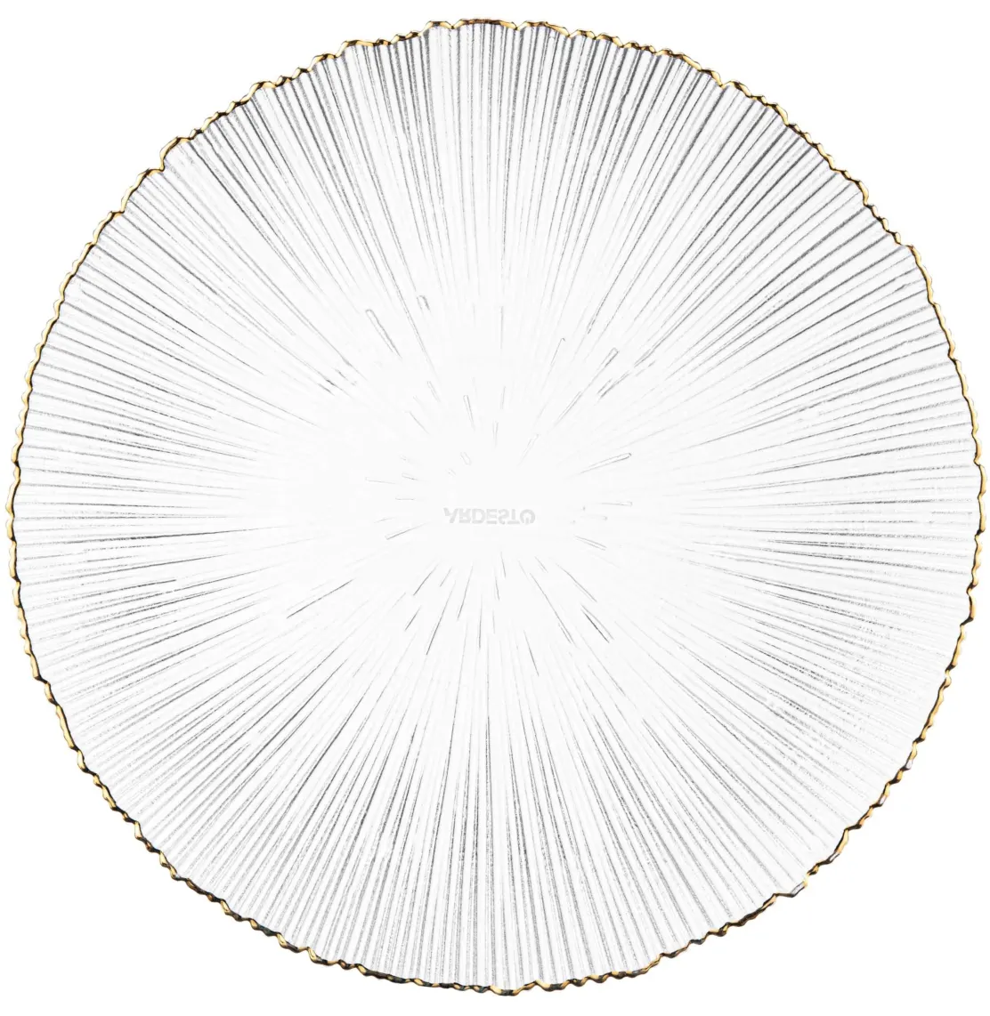 Plate ARDESTO Mallow, 26.5cm, glass, transparent