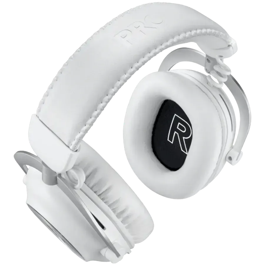 G PRO X2 LIGHTSPEED, Logitech, Wireless Gaming Headset - Blue Mic - WHITE.