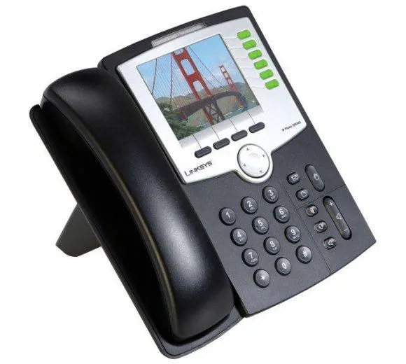 IP ტელეფონი SPA962-EU, Linksys,6-Line IP Telephone with 2-Port