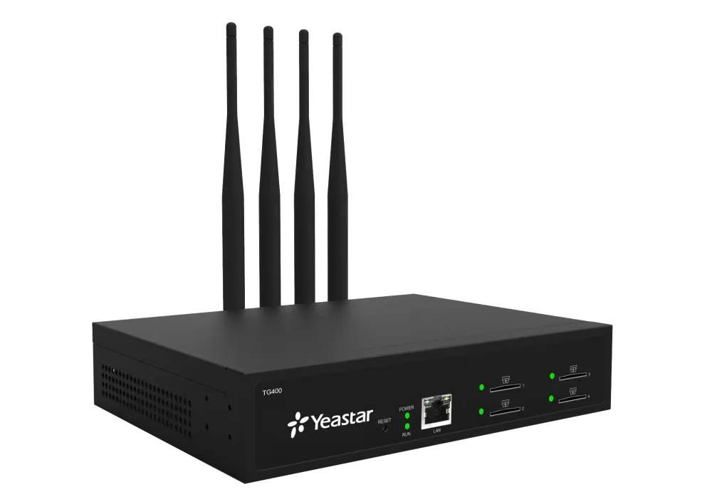 4G კარიბჭე - 4 არხიანი, Yeastar TG400L