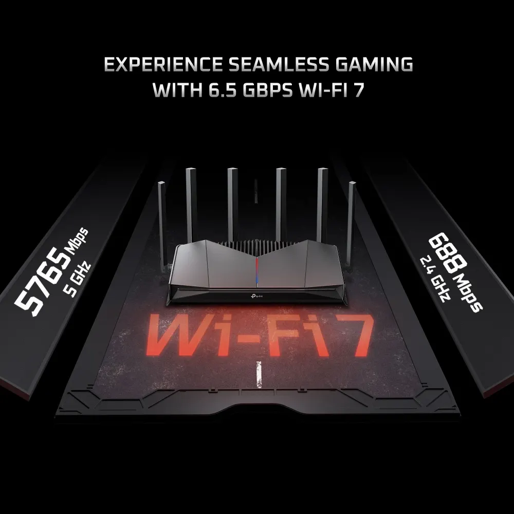 TP-Link Archer GE400 Dual-Band Wi-Fi 7 Gaming Router