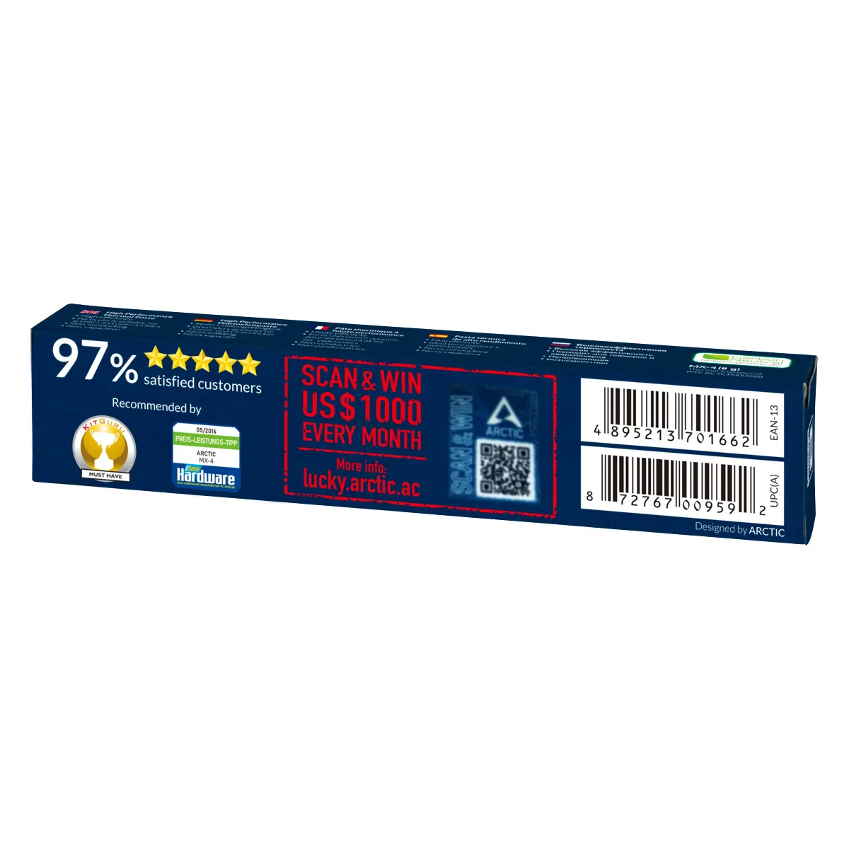 თერმოპასტა Arctic MX-4 Thermal Paste 8g