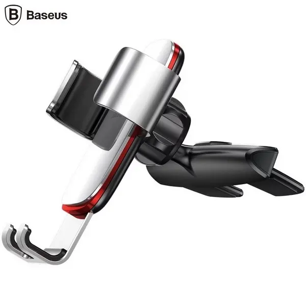 ტელეფონის სამაგრი Baseus Metal Age Gravity Car Holder Silver