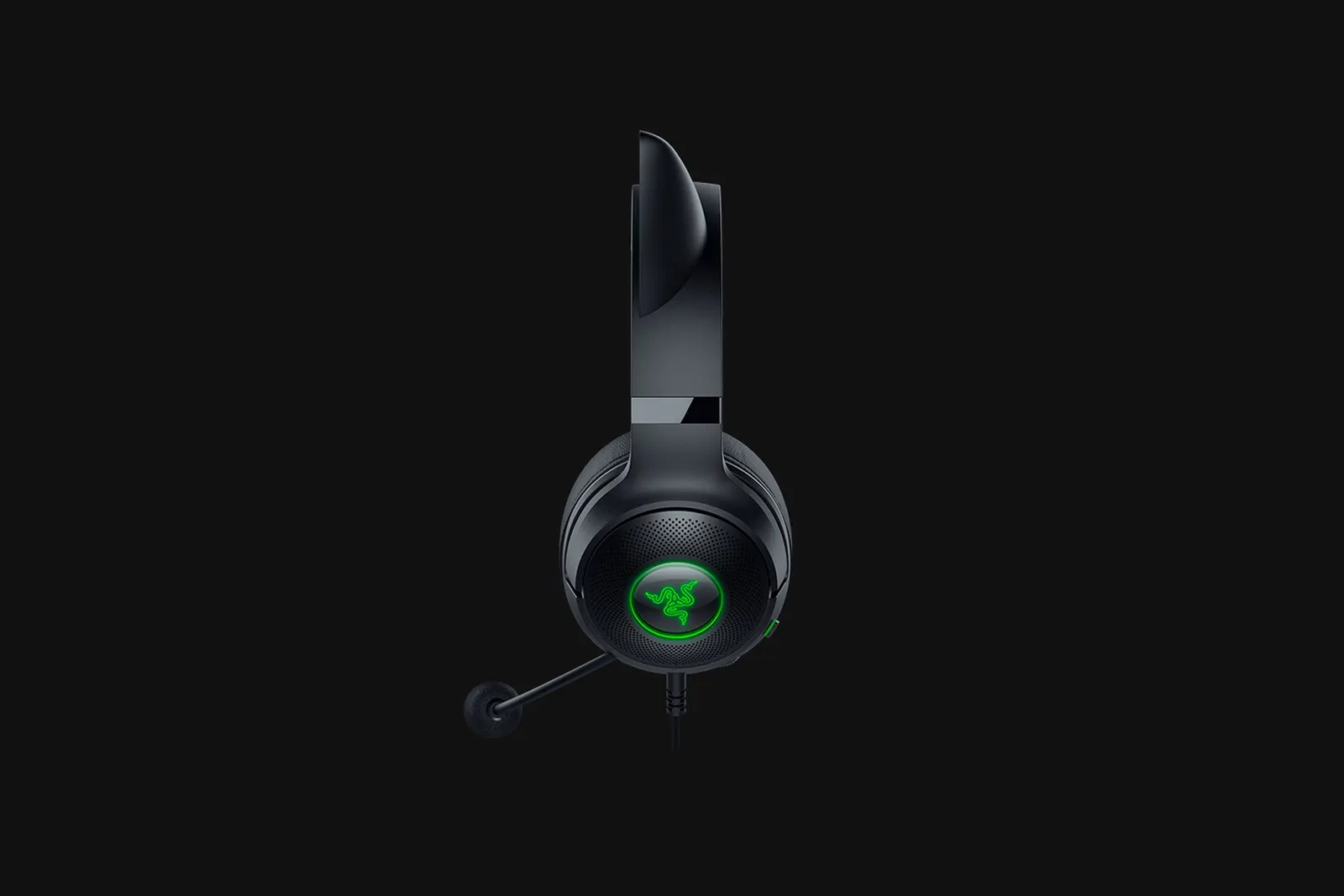 ყურსასმენი Razer Headset Kraken Kitty V2, RGB, USB-A, black