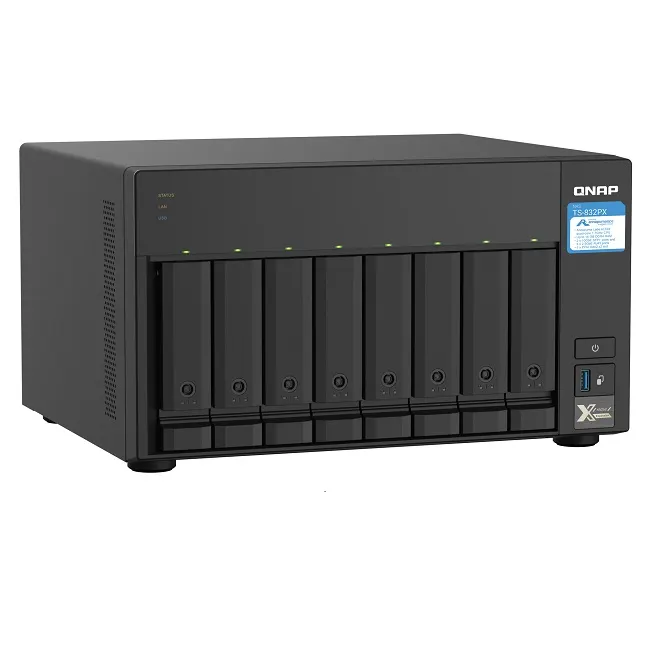 NAS სერვერი 8-Bay Annapurna Labs Alpine AL-324 ARMv8 Cortex-A57 quad-core 1.7 GHz processor