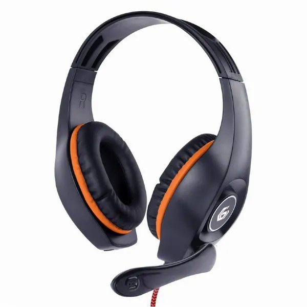 ყურსასმენი Gembird Headphone 3.5mm Orange-Black