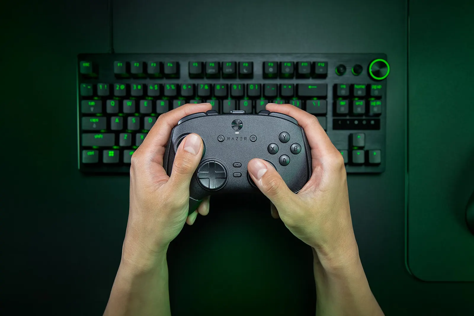 ჯოისტიკი Razer Gamepad Wolverine V3 Pro 8K, for PC, USB-A/WL, 2m, black