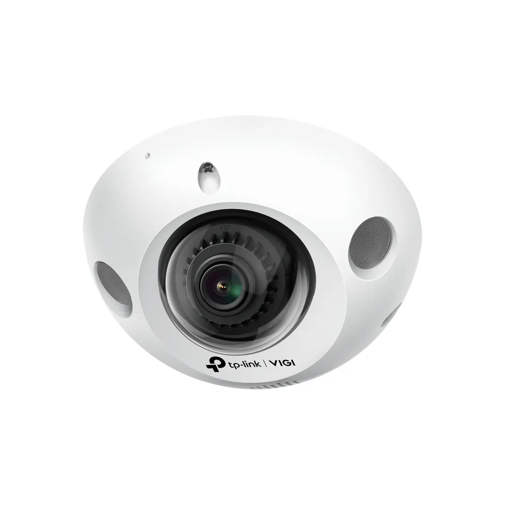 TP-LINK VIGI C230I Mini IR Dome Network Camera - Indoor, 3MP, 2304 × 1296, 2.8mm Lens, 127.9° Diagonal Viewing Angle, IR Cut Filter, RJ-45, IK08