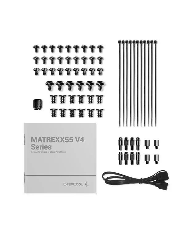 DeepCool, MATREXX 55 MESH V4 Case Black.