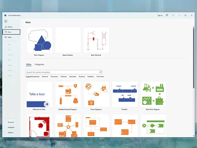 Microsoft Visio Std 2024 All Languages Retail Online ESD, EP2-07167