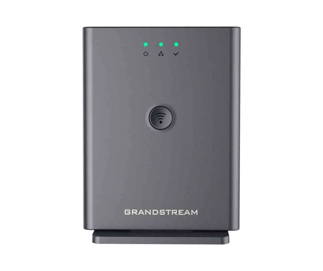 Grandstream DP752, Wireless DECT Base Statiom, 10 SIP accounts per BS, 5 DECT phones per BS, including charger, PoE